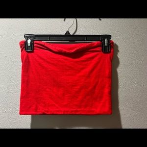 Brandy Melville red tube top
